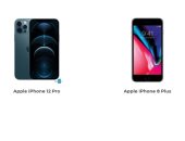 إيه الفرق.. مقارنة بين هاتفى iPhone 12 Pro وiPhone 8 Plus