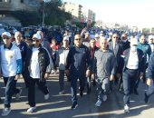 العريش تحتفل باليوم العالمى لمكافحة الفساد بماراثون رياضى.. فيديو وصور