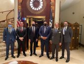 السفير الأمريكى بالقاهرة يستقبل وفدا من تنسيقية شباب الأحزاب