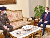 الرئيس السيسى يجتمع بالفريق أول محمد زكى وزير الدفاع والإنتاج الحربى