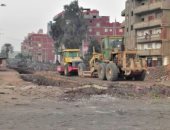 محافظ الغربية يتابع أعمال الرصف والتطوير بقرية محلة أبو على بالمحلة الكبرى
