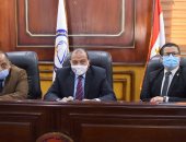 جامعة بنى سويف تستقبل لجنة المراجعة الخارجية من الشركة المانحة لشهادة الأيزو