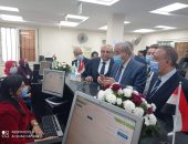 وزير التموين يتفقد مركز خدمات محرم بك بالإسكندرية..صور