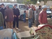 إزالة 495 حالة إشغال من شوارع مدينة الفشن فى حملة ببنى سويف.. صور 