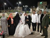 أهالى شمال سيناء يتكفلون بحفل زفاف كفيفين بالعريش.. فيديو وصور