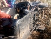 مصرع سائق توك توك صدمه قطار أثناء عبوره مزلقان زكي بقها في القليوبية