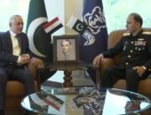 رئيس أركان القوات البحرية الباكستانية يبحث مع سفير مصر تعزيز التعاون الثنائى