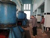 رئيس مصلحة الميكانيكا والكهرباء بـ"الري" يتفقد محطة قلابشو في الدقهلية.. صور