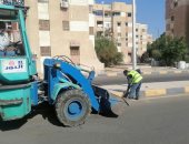 حملات يومية للقضاء على التعديات والإشغالات فى أحياء سفاجا بالبحر الأحمر