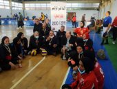 تيسير مطر يهنئ فريق طائرة سيدات "المصرى القاهرى" لفوزه بالمركز الأول بالدورى