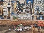 عيد ميلاد نجيب محفوظ الـ 109.. قمامة وكلاب ضالة حول متحف أديب نوبل