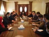 وزير الرياضة يؤكد توفير الدولة الدعم الكامل لإنجاح مونديال اليد.. صور