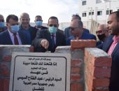 محافظ شمال سيناء يضع حجر الأساس لدار الرعاية المتكاملة للأيتام بالعريش