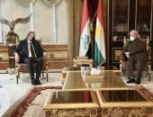 مسعود بارزانى والقنصل الهولندى يناقشان فرص الاستثمار بإقليم كردستان