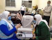 الكشف وتوفير العلاج لـ500 مواطن خلال قافلة طبية فى بنى سويف