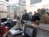 محافظ بورسعيد يتابع سير العمل بالمركز التكنولوجى المطور لمدينة بورفؤاد