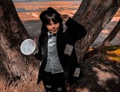 قارئة من نيوزيلاندا تشارك بفوتوسيشن لابنتها على طريقة الطفلة فيروز فى فليم دهب