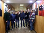 وائل رياض شيتوس فى زيارة مقر اليوم السابع.. صور