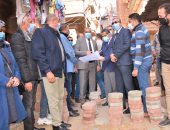 محافظ الغربية: نقلة حضارية فى تطوير المناطق العشوائية بالمحلة الكبرى