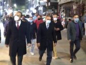 نائب محافظ المنيا يتابع تطبيق إجراءات مواجهة كورونا بعدد من المنشآت