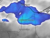 الأحوال الجوية.. صورة للقمر الصناعى تكشف تكون سحب رعدية على السواحل الشرقية