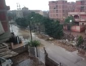 أمطار غزيرة تضرب محافظة القليوبية والمحافظة ترفع حالة الطوارئ.. فيديو وصور