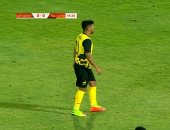 محمد هلال يتقدم بالهدف الأول لـ"دجلة" في شباك المقاولون من ركلة جزاء.. فيديو