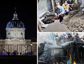 العالم هذا الصباح.. احتجاجات عنيفة ضد إجراءات العزل العام فى أوكرانيا.. العثور على 119 جمجمة بشرية فى برج بالمكسيك تعود للقرن الـ15.. وفرنسا تبدأ تطبيق حظر التجوال لاحتواء تفشى فيروس كورونا.. صور