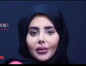 السلطات الإيرانية تطلق سراح سحر تبر شبيهة انجلينا جولى بكفالة .. فيديو 