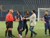 هانى سعيد ينهى خلاف أحمد فتحى مع الحكم محمد عادل .. فيديو