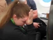 أزمة في طائرة بريطانية لرفض سيدة ارتداء كمامة بدعوى إعفائها طبيا..فيديو وصور