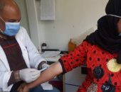 الكشف وتوفير العلاج لـ1158 مواطنا فى قافلة طبية بقرية سالم البحيرى ببنى سويف