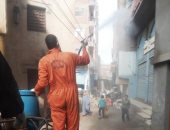 تكثيف أعمال التطهير والتعقيم بمنشآت الشرقية لمجابهة إنتشار كورونا.. صور