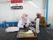 "قوافل الصحة" توقع الكشف الطبى على 4023 مواطناً بالمجان فى أسوان