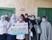 محافظ بنى سويف يهنئ مديرية الصحة بحصول 10 وحدات على الوسام الذهبى