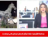 أين تمثال حصان الزقازيق؟ محافظ الشرقية يحل اللغز في تليفزيون اليوم السابع