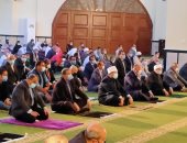 وزير الأوقاف يشهد أول صلاة جمعة بمسجد تحيا مصر بالأسمرات.. صور 