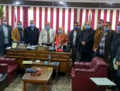 "زراعة القليوبية" تناقش مستجدات مشروع تحويل الرى بالغمر للتنقيط.. صور