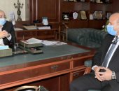 محافظ بنى سويف يستقبل السكرتير العام الجديد لمباشرة عمله ومهامه