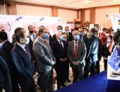 محمد سعفان والغضبان ورئيس جامعة بورسعيد يفتتحون ملتقى التوظيف الأول.. صور