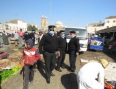 شرطة المرافق تحرر 178 محضرا ومخالفة فى حملات بشوارع مدينة الأقصر.. صور
