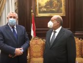 وزير الزراعة لرئيس الشيوخ: مصر الأولى على مستوى العالم فى تصدير الموالح.. فيديو
