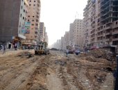 "الهجان" يتابع تطوير شارع أحمد عرابى وشركات البترول بشبرا بتكلفة 130مليون جنيه