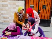 3 ورش عمل لطلاب ذوى الإعاقة بجامعة أسيوط