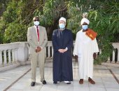 وزير الأوقاف السودانى ورئيس مجمع الفقه يزوران المجلس الأعلى للشئون الإسلامية