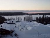 قرية سانتا كلوز فى فنلندا تتحول لمدينة أشباح قبل احتفالات عيد الميلاد.. فيديو