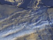 الأرصاد تنشر صورا لأقمار صناعية تظهر حزاما من السحب بشمال الصعيد