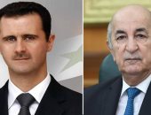 بشار الأسد يعرب عن سعادته بتعافى الرئيس الجزائرية عبد المجيد تبون من كورونا