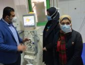 تركيب ماكينة غسيل كلوى داخل العناية المركزة بمستشفى كفر الشيخ