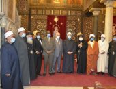 وزير الأوقاف ونظيره السودانى فى زيارة لمجمع الأديان: مصر بلد التسامح "صور"